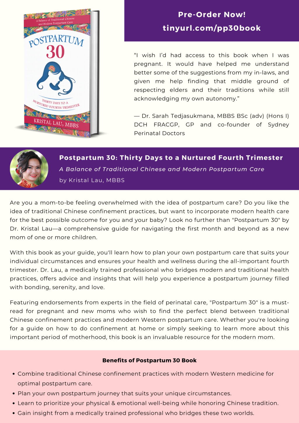 Postpartum 30 – a book review